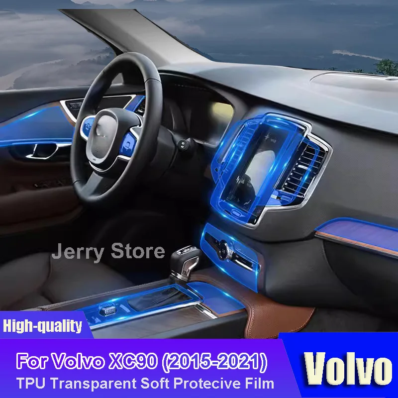 For Volvo XC90 (2015-2021) Car Interior Center Console Transparent TPU Film Protective Anti-scratch Sticker Car Accessories
For Volvo XC90 (2015-2021) Car Interior Center Console Transparent TPU Film Protective Anti-scratch Sticker Car Accessories