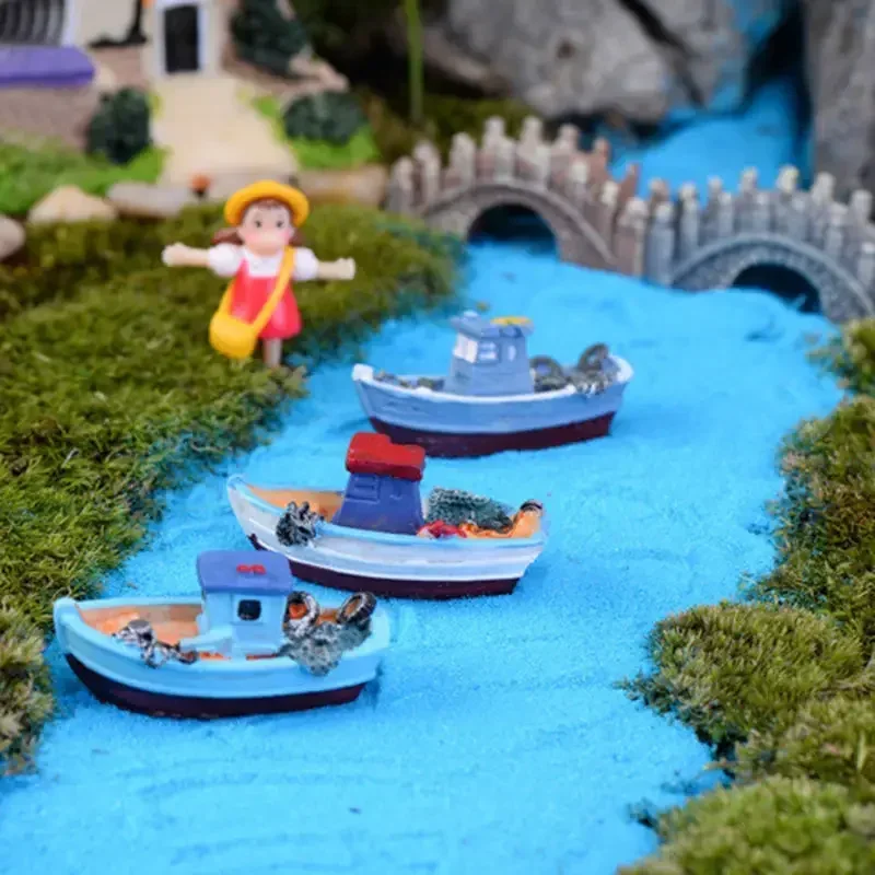 Boat Model Fishing Ship Toy Boat Figurine Miniature Home Tabletop Ornament Boat Model Decorations Mini Landscaping Decoration
Boat Model Fishing Ship Toy Boat Figurine Miniature Home Tabletop Ornament Boat Model Decorations Mini Landscaping Decoration
