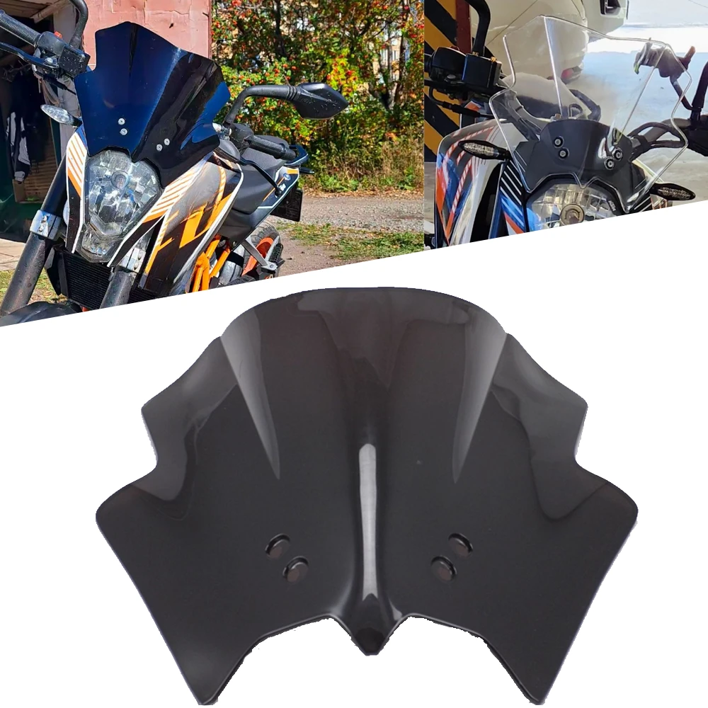 Motorcycle Sports Windshield WindScreen Visor Viser Wind Deflector For K-TM Duke 125 200 390 2013 2014 2015 2016
Motorcycle Sports Windshield WindScreen Visor Viser Wind Deflector For K-TM Duke 125 200 390 2013 2014 2015 2016