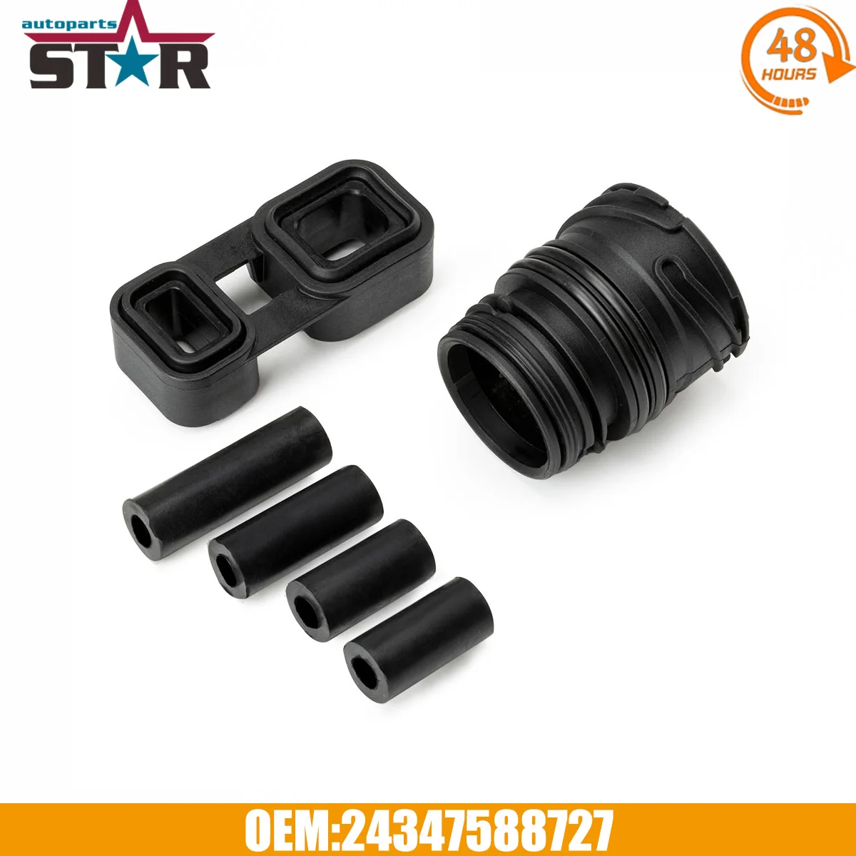 6Pcs Transmission Valves Body to Case Sealing Sleeve+Plug Adapter Connect Seal Set Kit 24347588727 For BMW 6hp26 28 32 34
6Pcs Transmission Valves Body to Case Sealing Sleeve+Plug Adapter Connect Seal Set Kit 24347588727 For BMW 6hp26 28 32 34