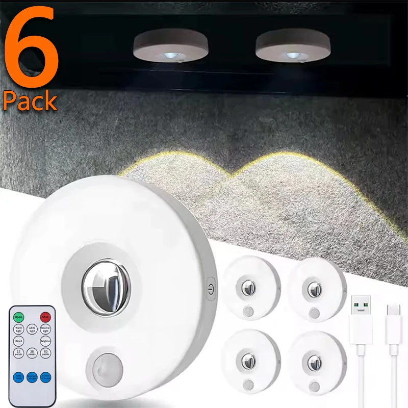 Motion Sensor LED Under Cabinet Lamp Dimmable Rechargeable Night Light Stairs Closet Room Aisle Tube Bar Detector Bulb
Motion Sensor LED Under Cabinet Lamp Dimmable Rechargeable Night Light Stairs Closet Room Aisle Tube Bar Detector Bulb