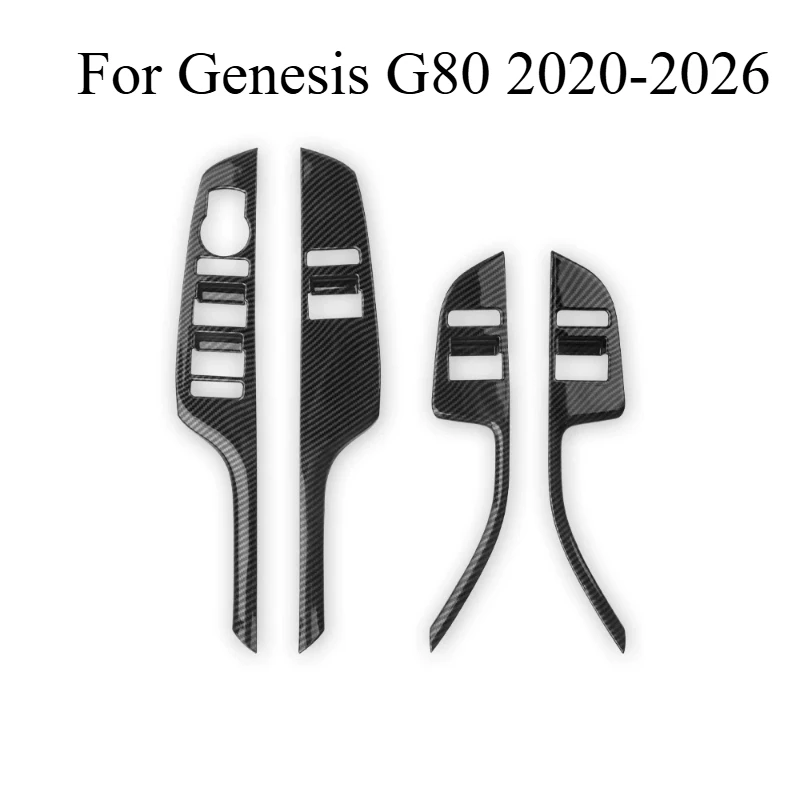 Для Genesis G80 2020-2026: Накладка на панель управления стеклоподъемниками – Декоративная отделка с узором под карбон, аксессуары для интерьера
Для Genesis G80 2020-2026: Накладка на панель управления стеклоподъемниками – Декоративная отделка с узором под карбон, аксессуары для интерьера