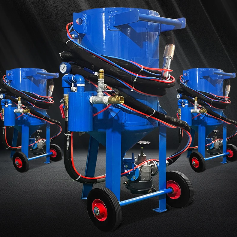 Industrial Dry/wet Sandblaster Equipment Sand Blasting Machine for Sale 
Industrial Dry/wet Sandblaster Equipment Sand Blasting Machine for Sale