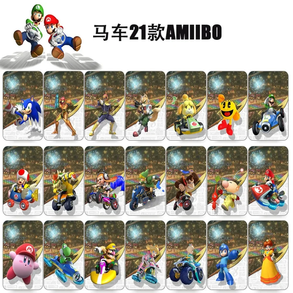Mario Kart 8 The Odyssey cards carriage 8 Mario 3D World Complete Set of 21 Models
Mario Kart 8 The Odyssey cards carriage 8 Mario 3D World Complete Set of 21 Models