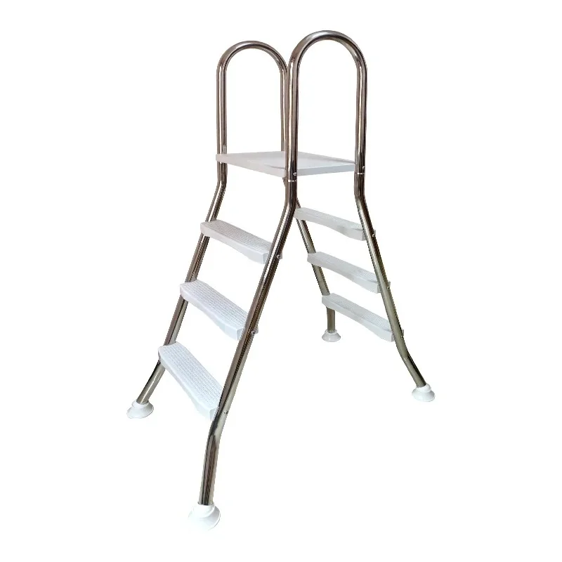 -Sided Stainless Steel 304 Steps for Inflatable Swimming Pool Above Ground Pool Ladder
-Sided Stainless Steel 304 Steps for Inflatable Swimming Pool Above Ground Pool Ladder