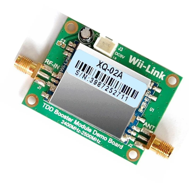 AB46-2.4G усилитель сигнала, усилитель сигнала 2,4 ГГц, 2 Вт, высокая частота для усилителя сигнала Zigbee, модуль усилителя, плата DEMO
AB46-2.4G усилитель сигнала, усилитель сигнала 2,4 ГГц, 2 Вт, высокая частота для усилителя сигнала Zigbee, модуль усилителя, плата DEMO