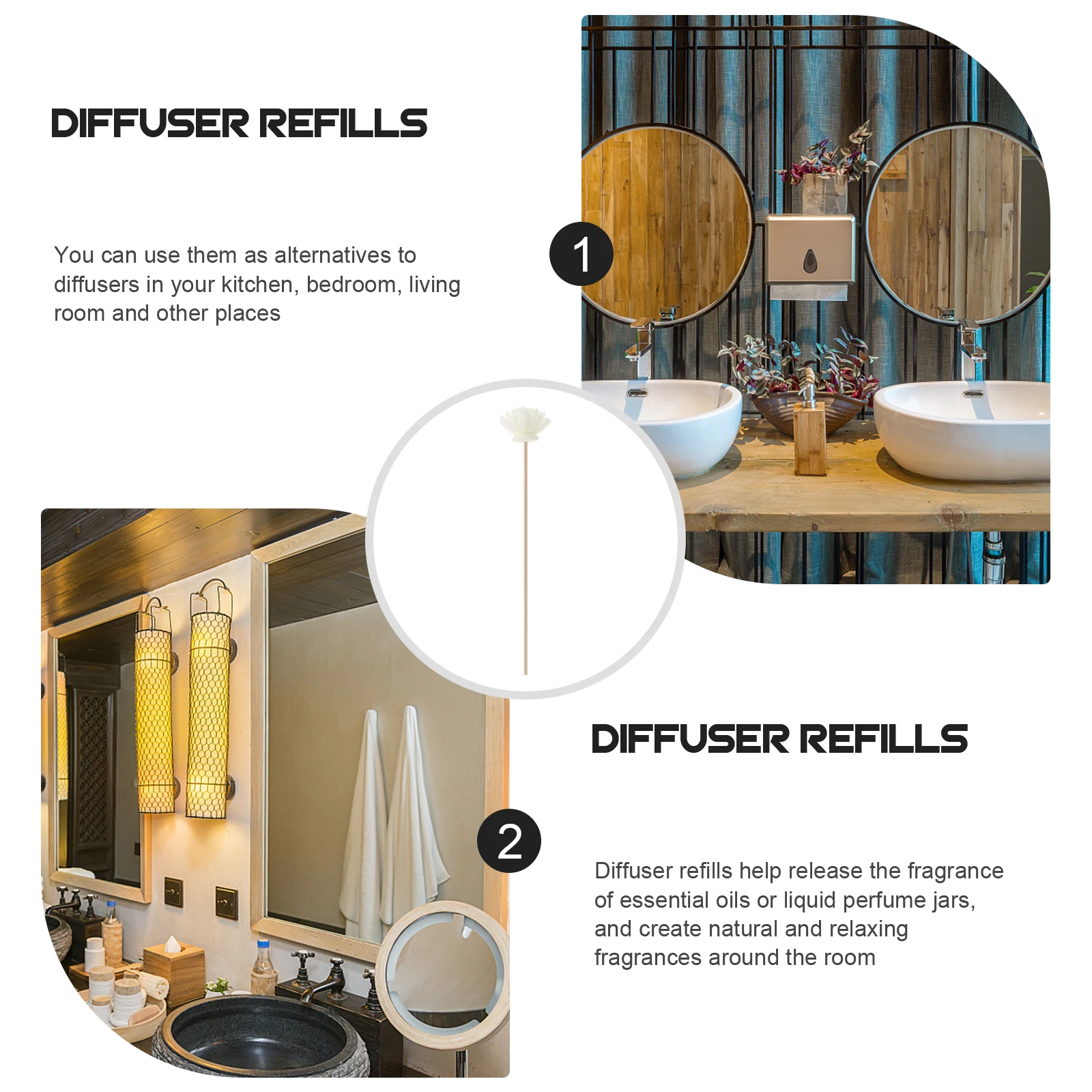 24pcs Aroma Sticks With Dried Fragrance Refills Fire-Free Supplies Home Room Decor Natural Wooden Wick Accessories For Essential
24pcs Aroma Sticks With Dried Fragrance Refills Fire-Free Supplies Home Room Decor Natural Wooden Wick Accessories For Essential