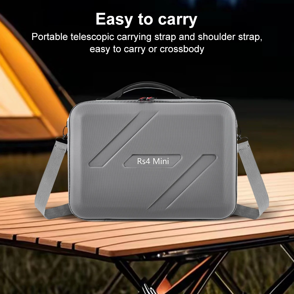 For RS4 Mini Carrying Case PU Travel Shoulder Bag Anti-Scratch Splashproof for RS 4 Mini Handheld Stabilizer Accessories
For RS4 Mini Carrying Case PU Travel Shoulder Bag Anti-Scratch Splashproof for RS 4 Mini Handheld Stabilizer Accessories