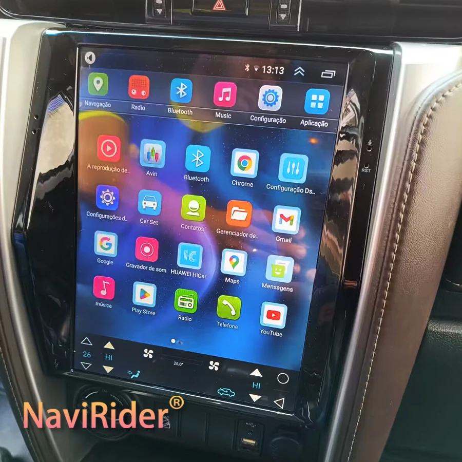 Автомобильный радиоприемник Navirider Carplay для Toyota Fortuner HILUX Revo 2016-2022 Android сенсорный экран мультимедийный плеер навигация WIFI 4G
Автомобильный радиоприемник Navirider Carplay для Toyota Fortuner HILUX Revo 2016-2022 Android сенсорный экран мультимедийный плеер навигация WIFI 4G