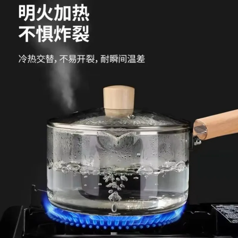 YFY high borosilicate glass pot heat-resistant soup pot open flame electric ceramic stove rice porridge can be used household
YFY high borosilicate glass pot heat-resistant soup pot open flame electric ceramic stove rice porridge can be used household
