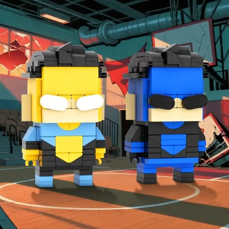 MOC Classic America Anime Invincible Brickheadz Building Blocks Set Hero Figures Model Bricks DIY Assemble Toy Children Collect
MOC Classic America Anime Invincible Brickheadz Building Blocks Set Hero Figures Model Bricks DIY Assemble Toy Children Collect