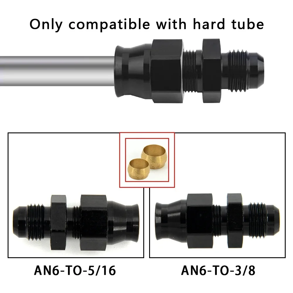 AN6 AN8 AN10 Straight Male To 5/16" 3/8" 1/2" 1/4" Tubing Compression Oil Line Hose End Fitting Adapter Fuel Line Adaptor
AN6 AN8 AN10 Straight Male To 5/16" 3/8" 1/2" 1/4" Tubing Compression Oil Line Hose End Fitting Adapter Fuel Line Adaptor