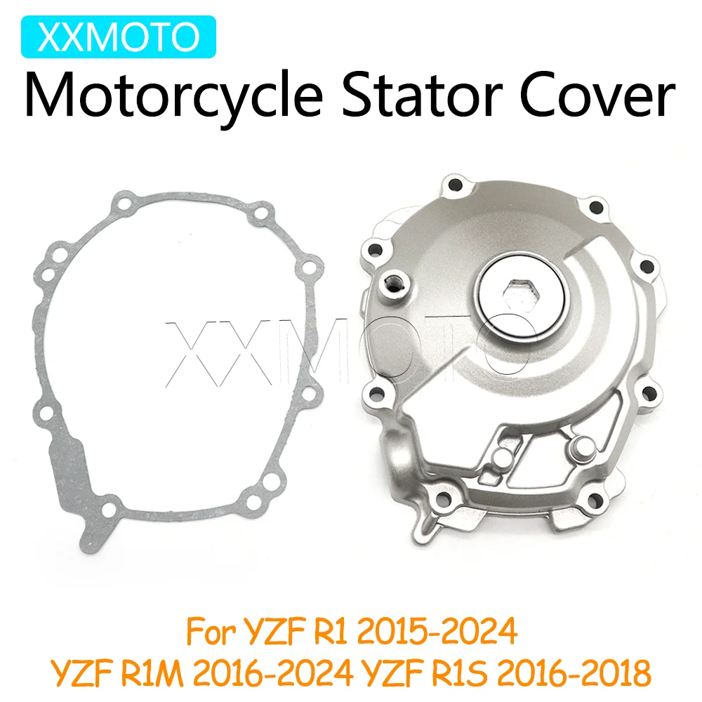 For YAMAHA YZF R1 15-24 R1M 16-24 R1S 16-18 YZF-R1 M S Motorcycle Stator Cover Engine Generator Ignition Crankcase Cover