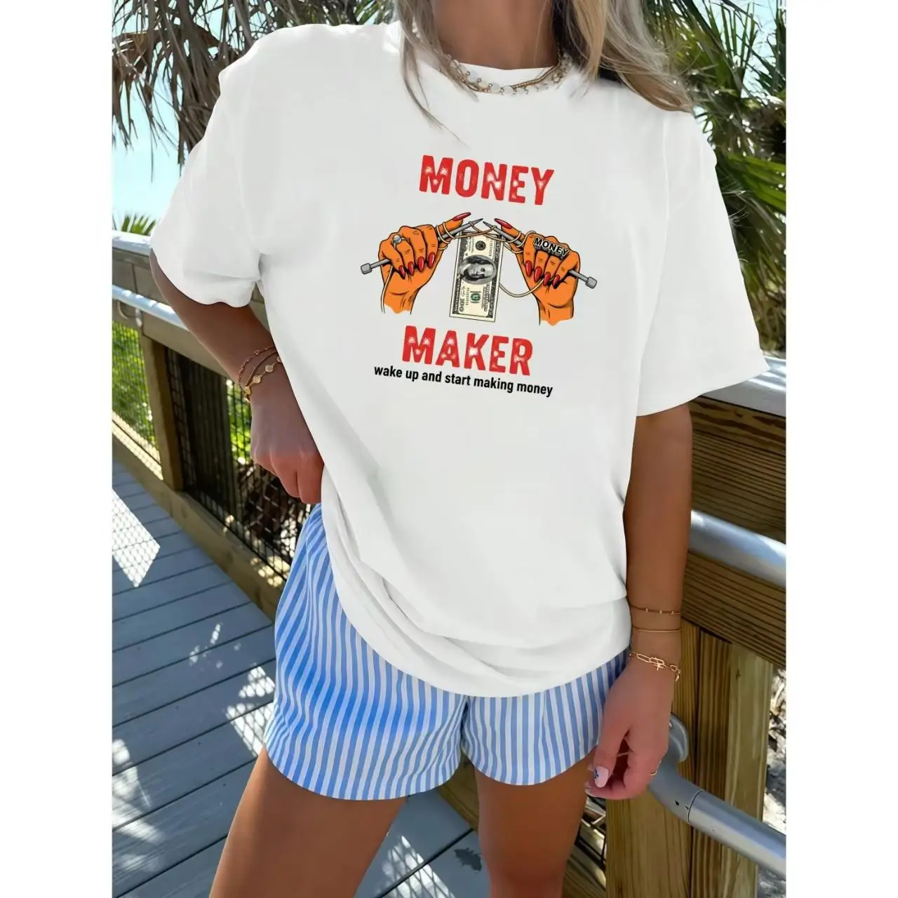 Money Maker T-Shirt Wake Up Start Making Money Graphic Tee Unisex Entrepreneur Gift Hustle Grind Apparel
Money Maker T-Shirt Wake Up Start Making Money Graphic Tee Unisex Entrepreneur Gift Hustle Grind Apparel