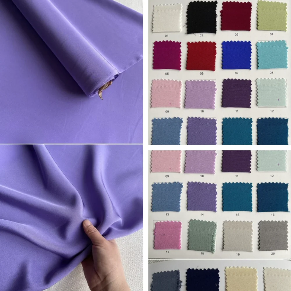 Natural Mulberry Silk Crepe Fabric for Clothing Pants Dress Apparel Diy Sewing Fabrics By The Meter Sew Cloth Wholesale Material
Natural Mulberry Silk Crepe Fabric for Clothing Pants Dress Apparel Diy Sewing Fabrics By The Meter Sew Cloth Wholesale Material