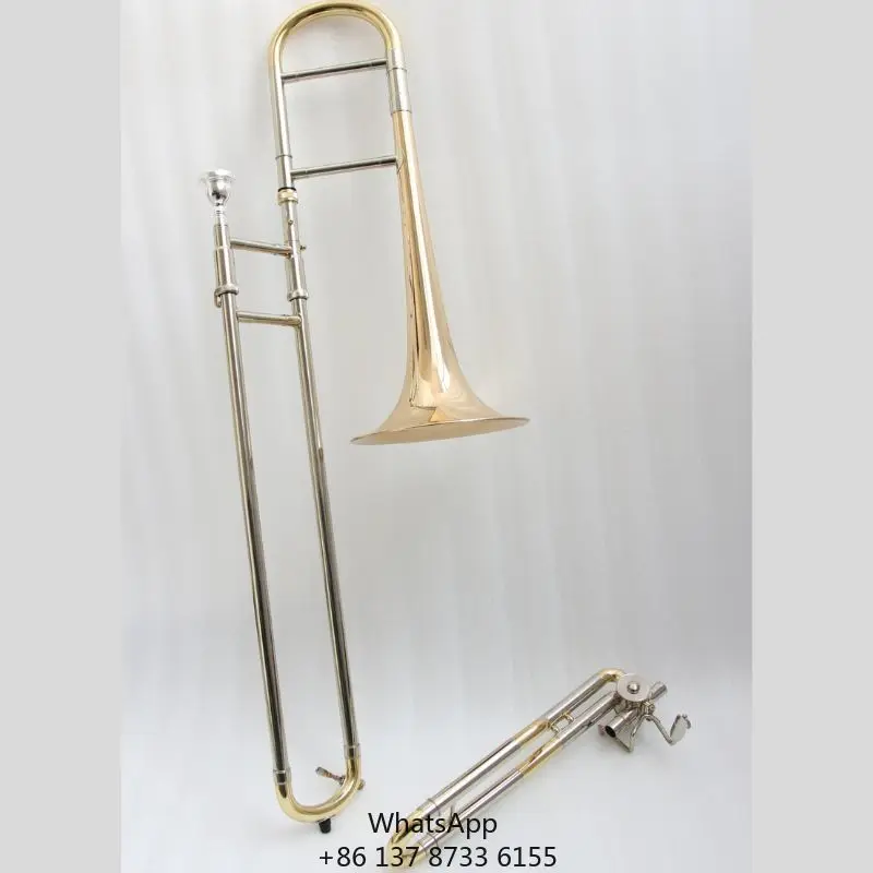 Gold Copper Bell Alto Trombone High Quality Eb Tone Alto Trombon
Gold Copper Bell Alto Trombone High Quality Eb Tone Alto Trombon