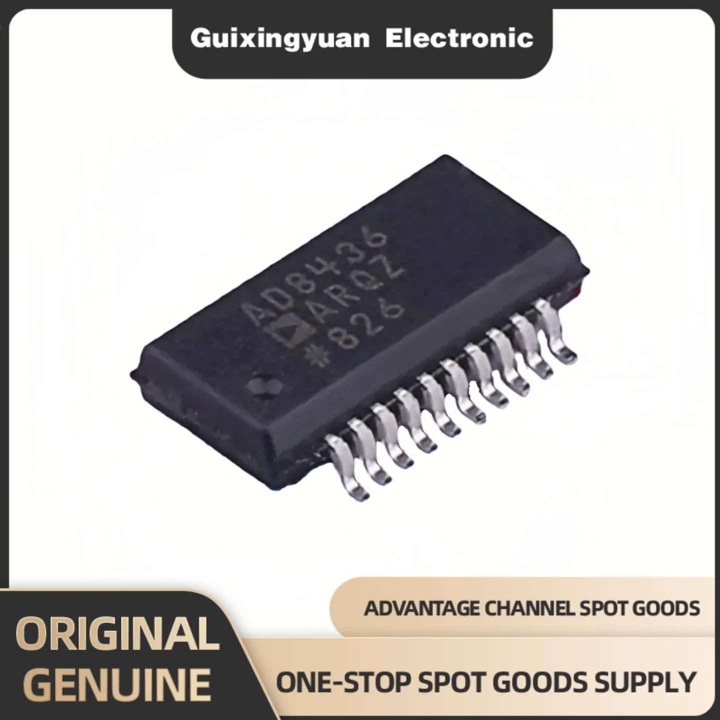 Brand new original AD8436ARQZ AD8436 QSOP20 packaged analog-to-digital converter chip IC
Brand new original AD8436ARQZ AD8436 QSOP20 packaged analog-to-digital converter chip IC