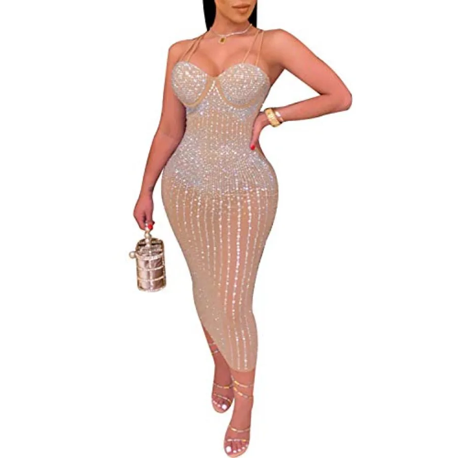 Women Long Sleeve Birthday Dresses Sexy hot Diamond Process Sexy Dress Party Club Night Dress…
Women Long Sleeve Birthday Dresses Sexy hot Diamond Process Sexy Dress Party Club Night Dress…