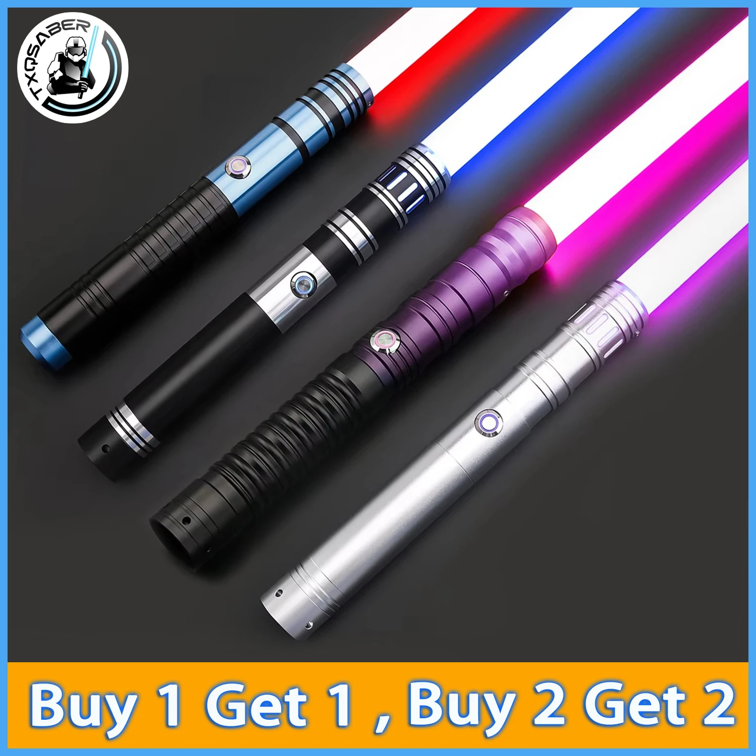  【buy 1 get 1 free】TXQSABER lightsaber Heavy Dueling RGB laser sword Smooth Swing Metal Handle lightsaber Cosplay foc force
【buy 1 get 1 free】TXQSABER lightsaber Heavy Dueling RGB laser sword Smooth Swing Metal Handle lightsaber Cosplay foc force