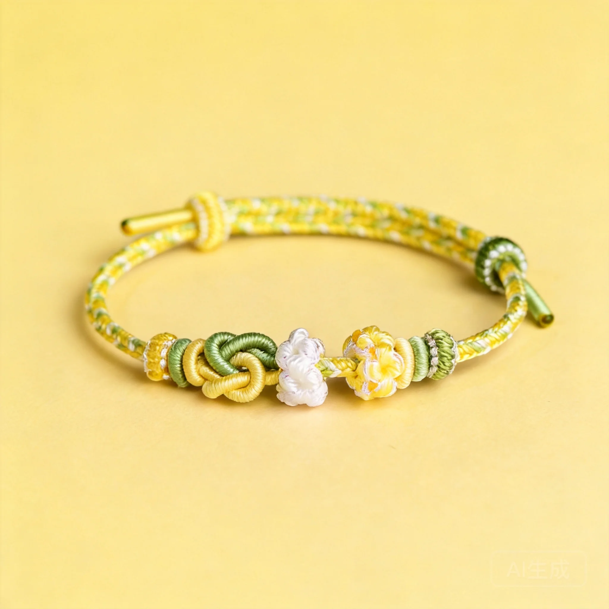 Chinese Traditional Lucky Love Knot Bracelet 2mm Handmade Braided Yellow Green Peach Blossom Adjustable Diy Beaded Friendship
Chinese Traditional Lucky Love Knot Bracelet 2mm Handmade Braided Yellow Green Peach Blossom Adjustable Diy Beaded Friendship