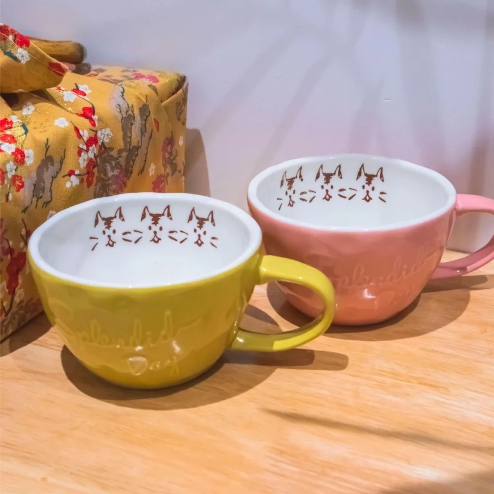 Cat Hand-pinched Mug,300ml Irregular Coffee Cup Ceramic Underglaze Mugs Latte Afternoon Teacup Table Household Drinkware
Cat Hand-pinched Mug,300ml Irregular Coffee Cup Ceramic Underglaze Mugs Latte Afternoon Teacup Table Household Drinkware