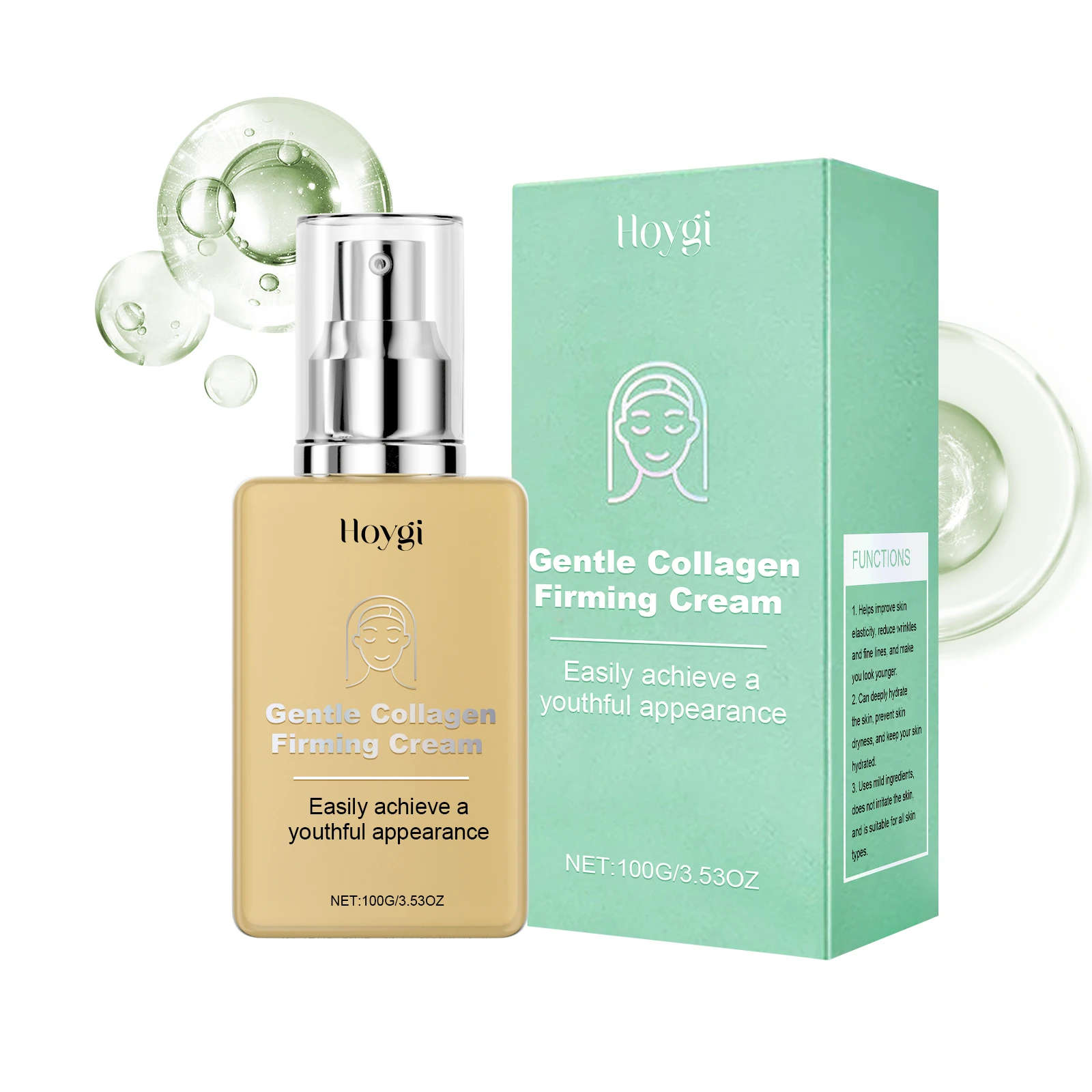 Gentle Collagen Firming Cream - Anti-Aging Face & Neck Cream for Youthful Skin
Gentle Collagen Firming Cream - Anti-Aging Face & Neck Cream for Youthful Skin