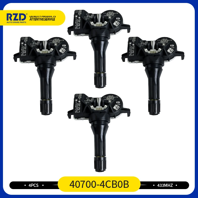 40700-4CB0B 407004CB0A Tire Pressure Sensor TPMS For 2017 2018 2019 2020 Nissan X-Trail Altima Teana Qashqai Sylphy NV200 433MHz
40700-4CB0B 407004CB0A Tire Pressure Sensor TPMS For 2017 2018 2019 2020 Nissan X-Trail Altima Teana Qashqai Sylphy NV200 433MHz