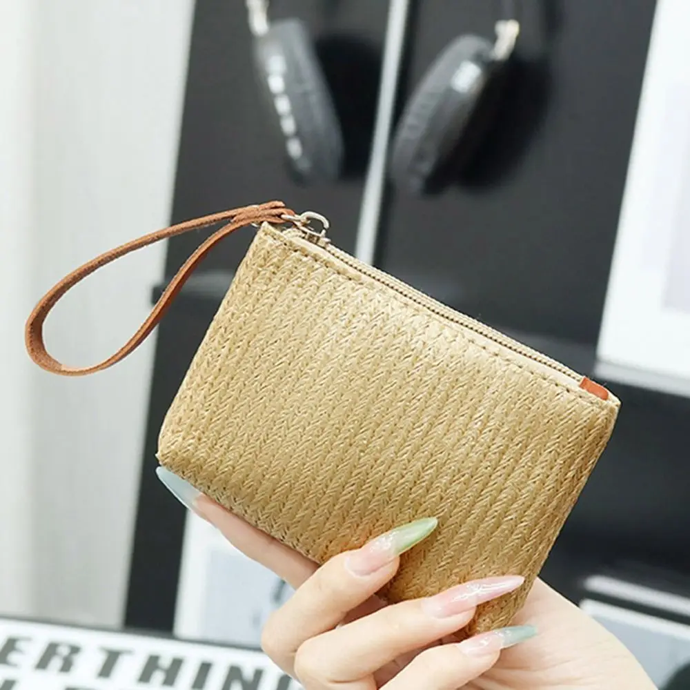 Fashion Multifunctional Women's Woven Bag Solid Color Zipper Wristlet Clutch Zero Wallet
Fashion Multifunctional Women's Woven Bag Solid Color Zipper Wristlet Clutch Zero Wallet