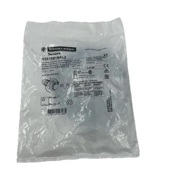 Датчик Xs618b1mal2 в герметичной упаковке Совершенно новый оригинальный точечный Plc
Датчик Xs618b1mal2 в герметичной упаковке Совершенно новый оригинальный точечный Plc