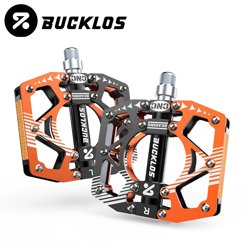 BUCKLOS CNC Road Mountain Bike Pedal Ultralight Aluminum Alloy Bicycle Flat Pedals Non-slip MTB Pedals Road Bicycle Parts
BUCKLOS CNC Road Mountain Bike Pedal Ultralight Aluminum Alloy Bicycle Flat Pedals Non-slip MTB Pedals Road Bicycle Parts