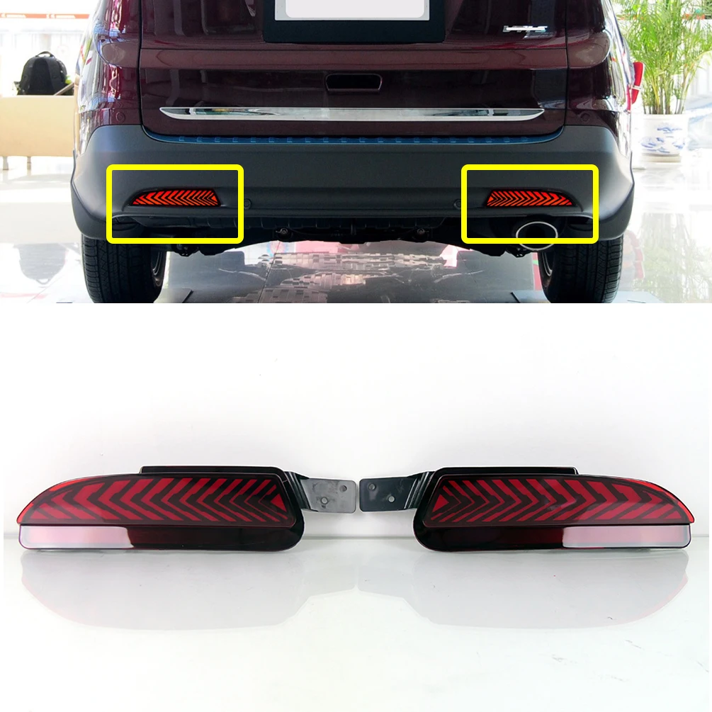LED Rear bumper Turn Signal Light Fit For 2012 2013 2014 Honda CRV Tail Brake Driving Light Fog lamp Red Smoke Lens
LED Rear bumper Turn Signal Light Fit For 2012 2013 2014 Honda CRV Tail Brake Driving Light Fog lamp Red Smoke Lens