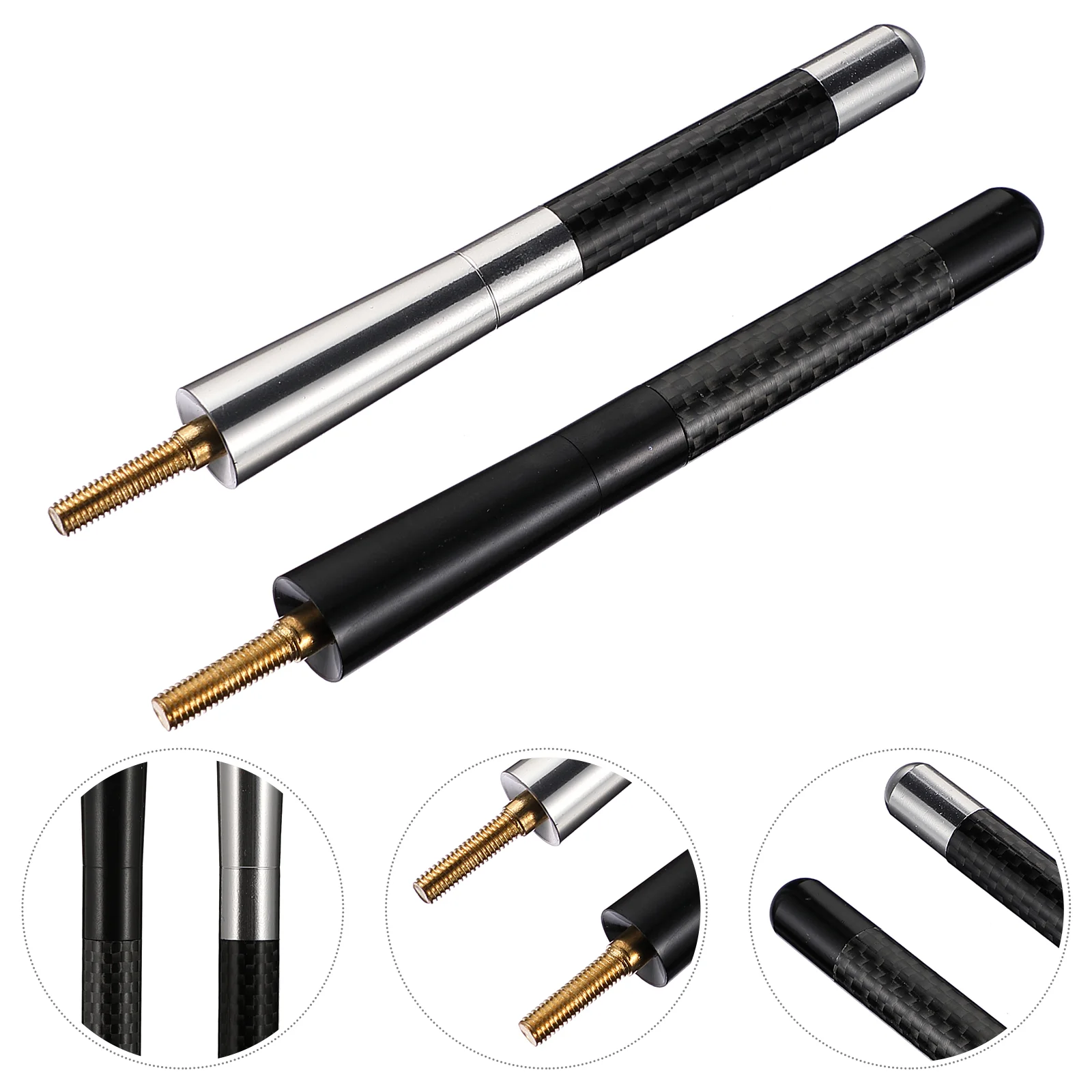 Carbon Fiber Metal Car Roof Antenna 12cm Short Rod Replacement Accessory Universal Vehicle Radio Signal AM FM Reception
Carbon Fiber Metal Car Roof Antenna 12cm Short Rod Replacement Accessory Universal Vehicle Radio Signal AM FM Reception