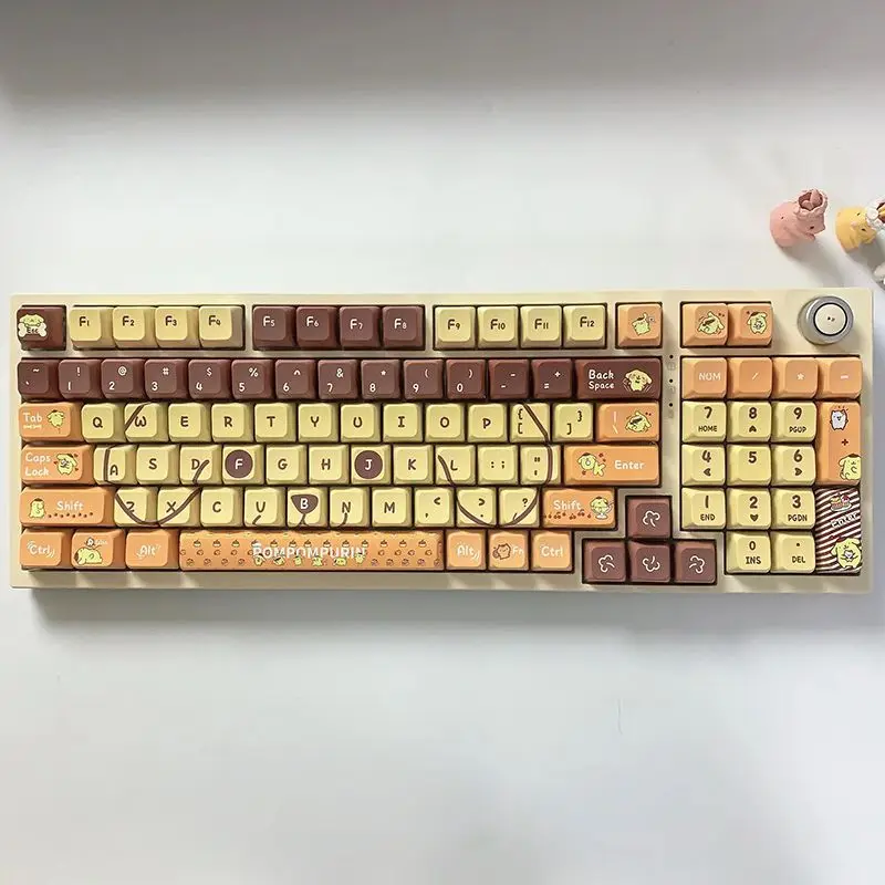 Dog-themed Cartoonish Cute 5-Sided Dye-Sublimation PBT Mechanical Keyboard Keycaps - MDA Profile 134-Key Set
Dog-themed Cartoonish Cute 5-Sided Dye-Sublimation PBT Mechanical Keyboard Keycaps - MDA Profile 134-Key Set