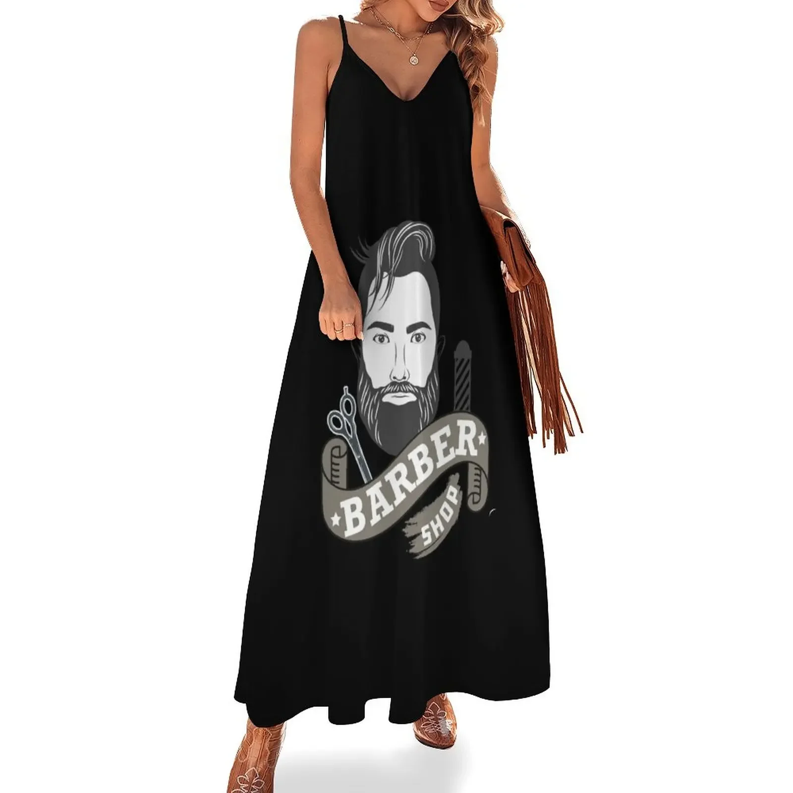 Barber Shop - Hairdresser Sleeveless Dress Woman clothes dress for women 2025 sensual sexy dress for women
Barber Shop - Hairdresser Sleeveless Dress Woman clothes dress for women 2025 sensual sexy dress for women