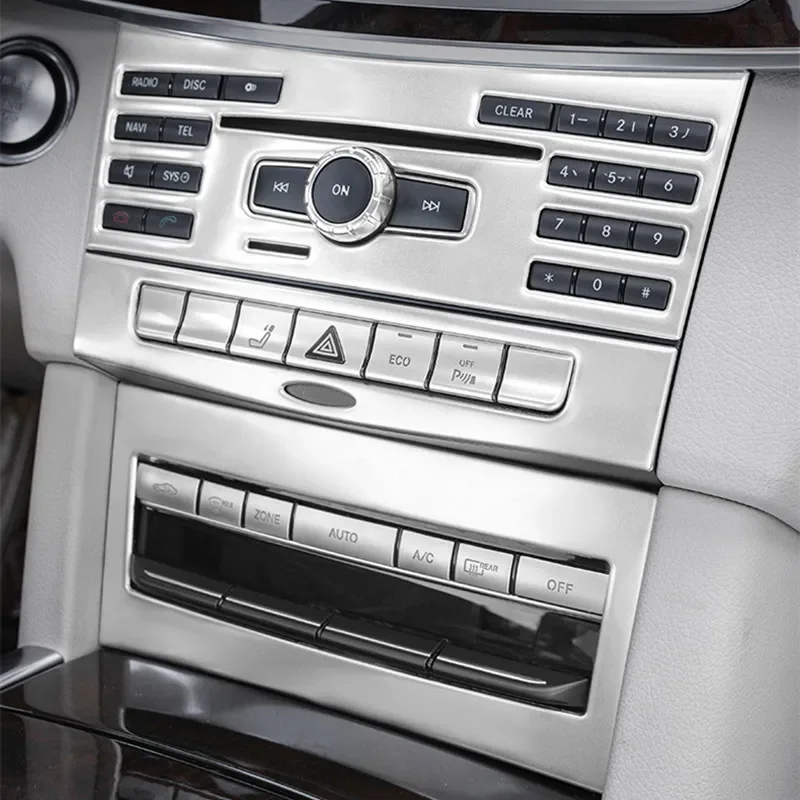 Car Accessories Center Console CD Panel Frame Trim For Mercedes Benz E Class W212 2014-2015 Air Conditioning Button Cover
Car Accessories Center Console CD Panel Frame Trim For Mercedes Benz E Class W212 2014-2015 Air Conditioning Button Cover