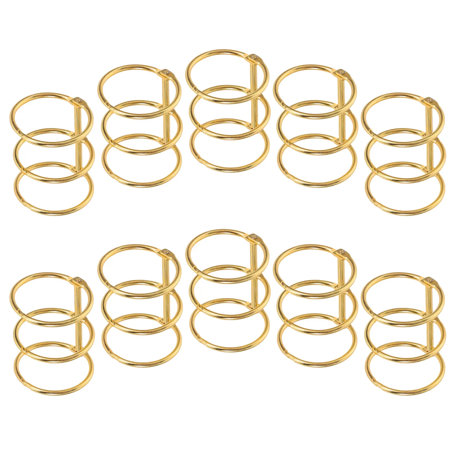10Pcs 30Mm Metal Binder Rings Heavy Duty 3-Hole Book Binding Hoops for Paper Cards Flash Card Holders Binder Accessories Office
10Pcs 30Mm Metal Binder Rings Heavy Duty 3-Hole Book Binding Hoops for Paper Cards Flash Card Holders Binder Accessories Office
