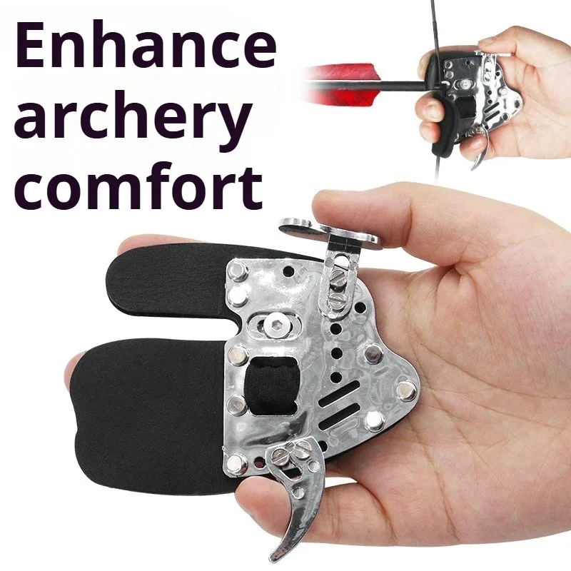 Professional Archery Finger Tab Adjustable Compound Bow Protector Glove Hunting Powerful Multifunctional Archery Equipment
Professional Archery Finger Tab Adjustable Compound Bow Protector Glove Hunting Powerful Multifunctional Archery Equipment