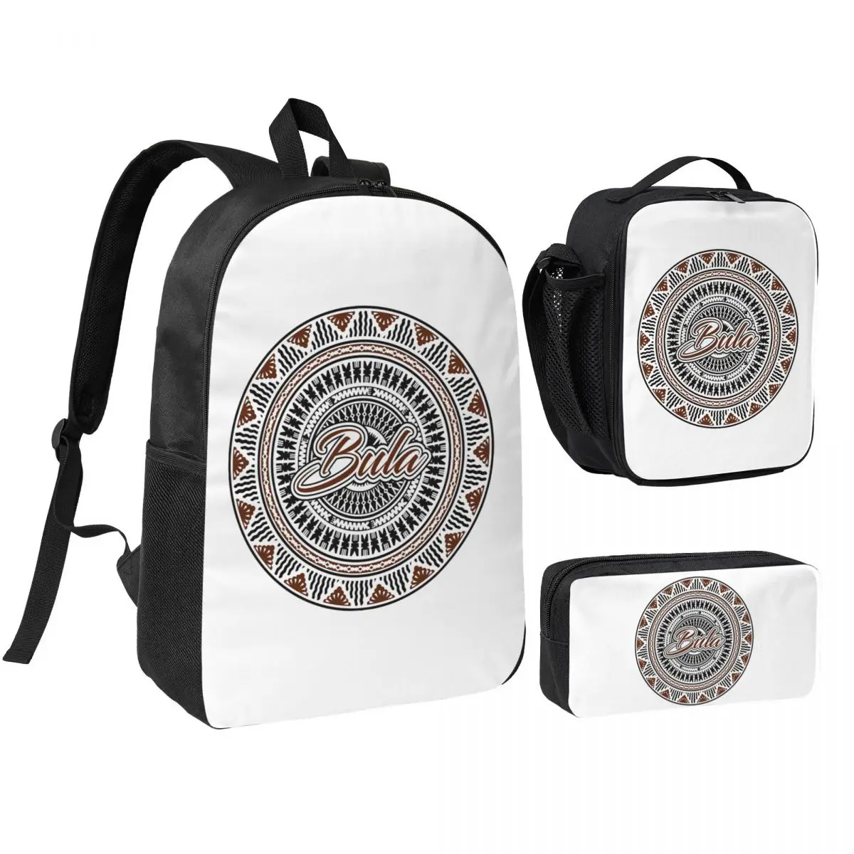 Fiji Bula Kesakesa Design Backpack Student BookBag School Bag Shoulder Bags 3ps Insulated Lunch Bag Pencil Case
Fiji Bula Kesakesa Design Backpack Student BookBag School Bag Shoulder Bags 3ps Insulated Lunch Bag Pencil Case