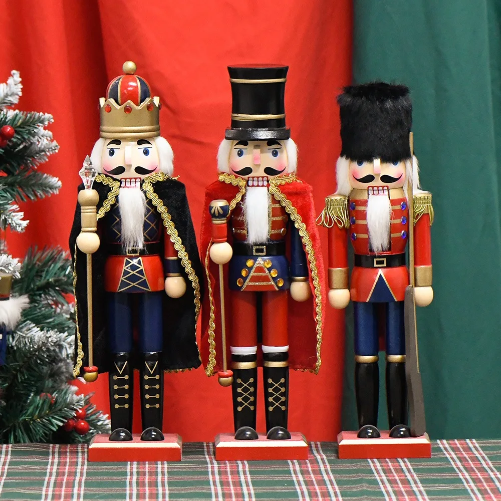 35/38CM Puppet Soldier Creative Nutcracker Puppet Soldier Christmas Decoration European Home Crafts Ornament
35/38CM Puppet Soldier Creative Nutcracker Puppet Soldier Christmas Decoration European Home Crafts Ornament