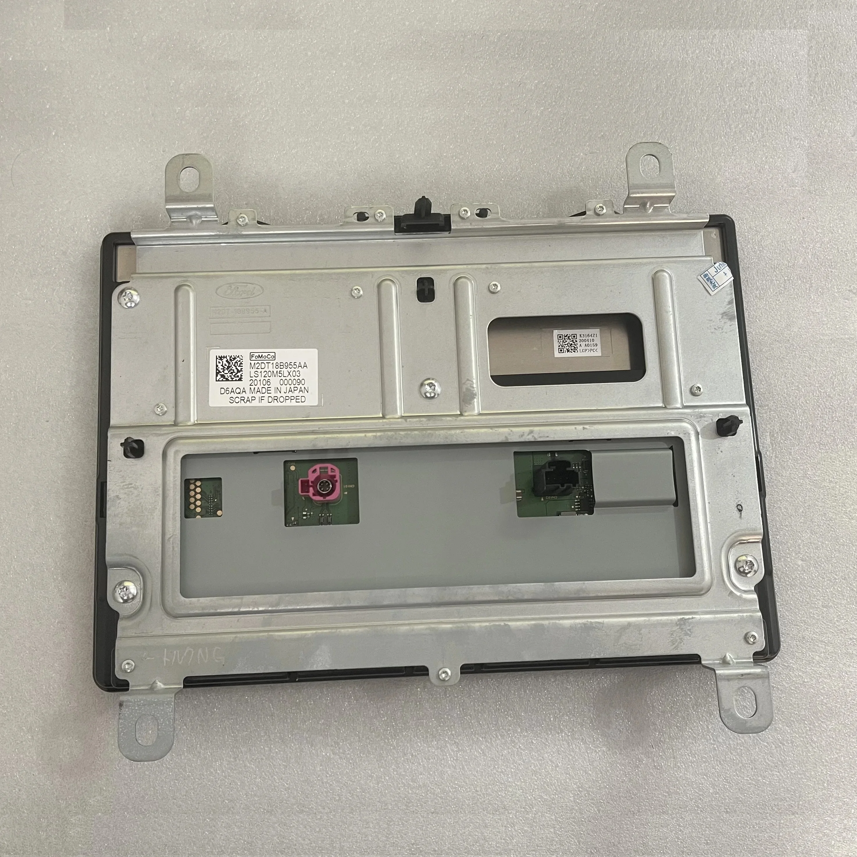 M2DT18B955AC LS120M5LX03B LCD Dispaly With Touch panel For 2023 Ford Bronco GPS Navigation Screen Repair
M2DT18B955AC LS120M5LX03B LCD Dispaly With Touch panel For 2023 Ford Bronco GPS Navigation Screen Repair