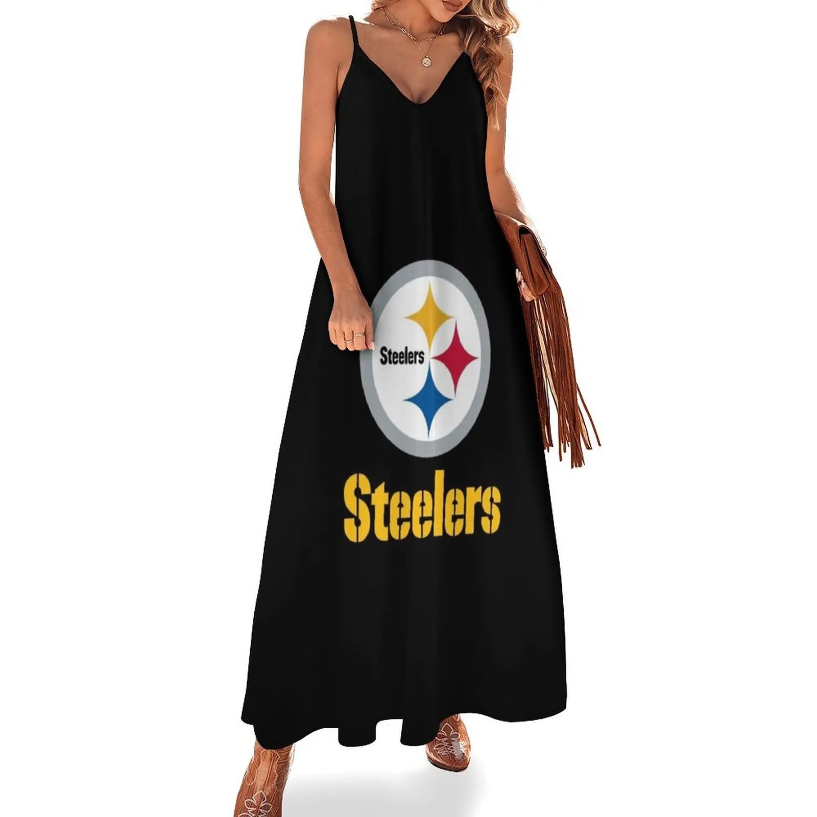 Steelers-City Sleeveless Dress women's evening dresses 2024 dress korean style Female dress
Steelers-City Sleeveless Dress women's evening dresses 2024 dress korean style Female dress