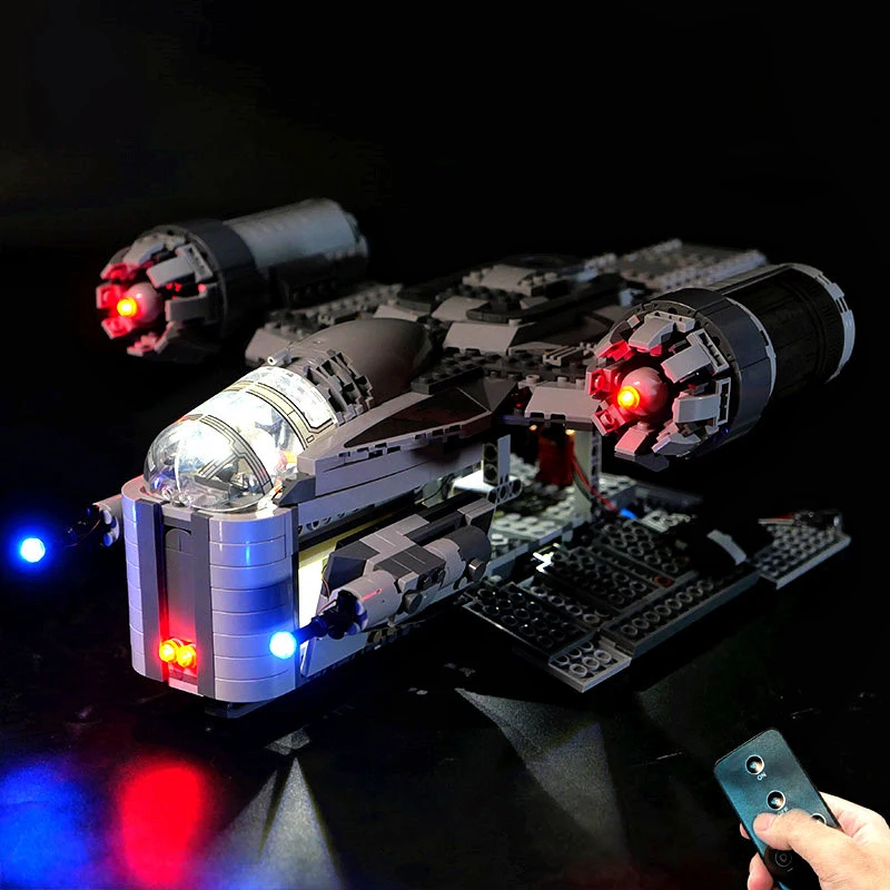 DIY LED Light Kit Modified Starship Light Kit Remote-Controlled LED for 75292 Cargo Transport Display (Lights Only)
DIY LED Light Kit Modified Starship Light Kit Remote-Controlled LED for 75292 Cargo Transport Display (Lights Only)