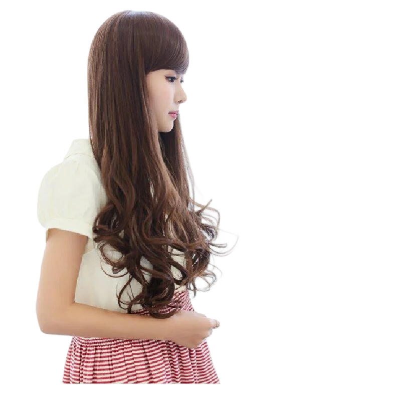 Light Blonde Wig Fei-Show Synthetic Heat Resistant Fiber Long Curly Inclined Bangs Hair Female Women Costume Cosplay Hairpiece
Light Blonde Wig Fei-Show Synthetic Heat Resistant Fiber Long Curly Inclined Bangs Hair Female Women Costume Cosplay Hairpiece