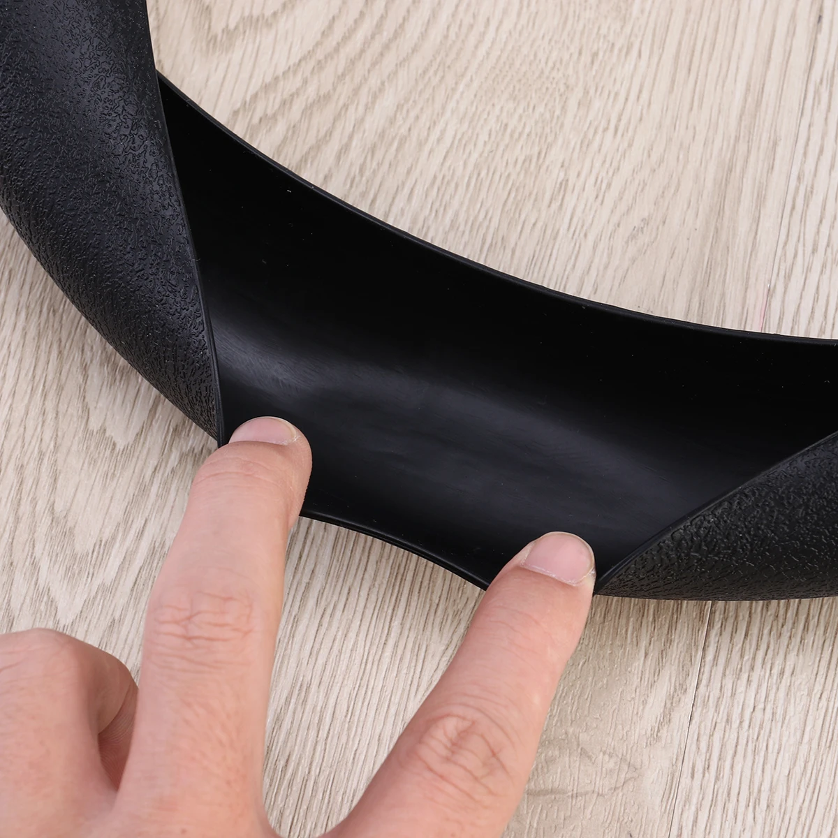 36-40Cm Silicone Steering Wheel Cover Anti-Slip Elastic Car Wheel Sleeve Protector Comfortable Sweat-Free Driving Black For All
36-40Cm Silicone Steering Wheel Cover Anti-Slip Elastic Car Wheel Sleeve Protector Comfortable Sweat-Free Driving Black For All