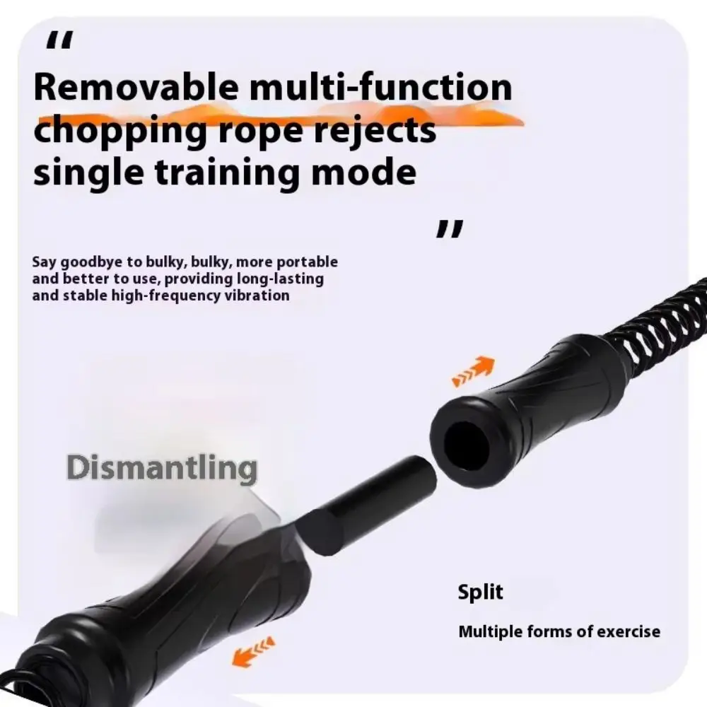 Replacement Spring Gym Battle Rope Rebound Stainless Steel Cordless Battle Rope Non Slip Durable Arm Strength Rope
Replacement Spring Gym Battle Rope Rebound Stainless Steel Cordless Battle Rope Non Slip Durable Arm Strength Rope