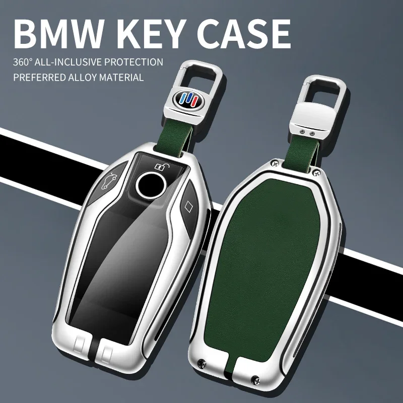 Кожаный чехол для автомобильного ключа из цинкового сплава для BMW 5 7 Series G12 G11 G30 G32 G31 i8 I12 I15 G01 X3 G02 X4 G05 X5 G07 X7, автомобильная сумка
Кожаный чехол для автомобильного ключа из цинкового сплава для BMW 5 7 Series G12 G11 G30 G32 G31 i8 I12 I15 G01 X3 G02 X4 G05 X5 G07 X7, автомобильная сумка
