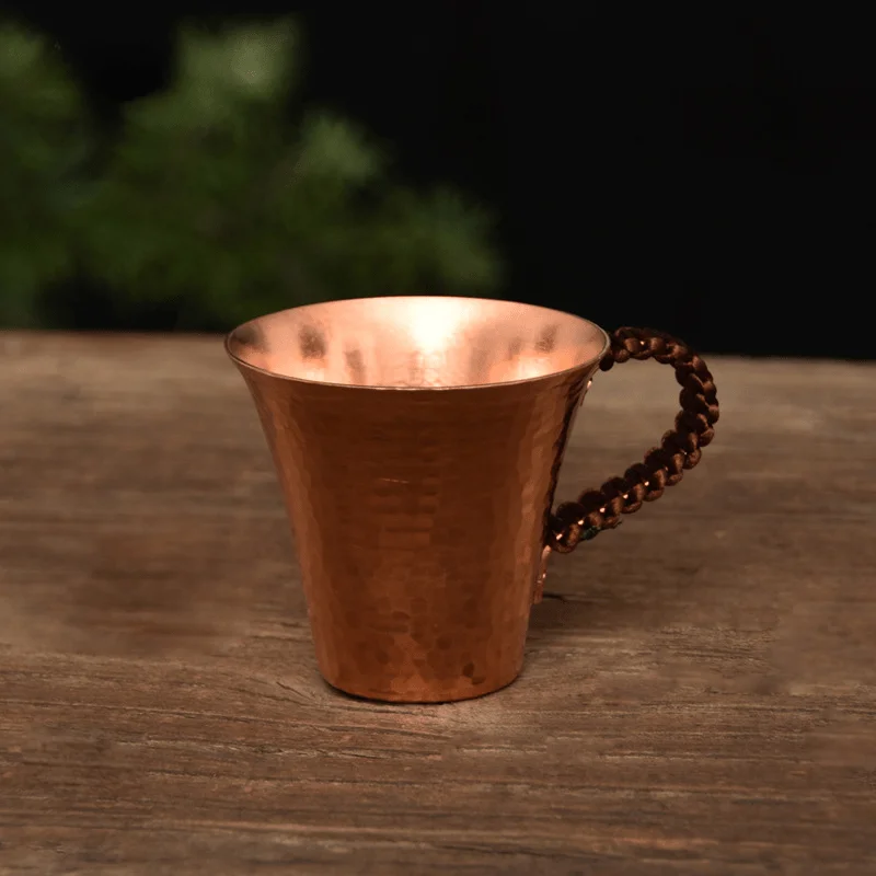 1pc Hammered Copper Plated Moscow Mule Mug 170ml Beer Coffee Cup Pure Copper Drinkware
1pc Hammered Copper Plated Moscow Mule Mug 170ml Beer Coffee Cup Pure Copper Drinkware