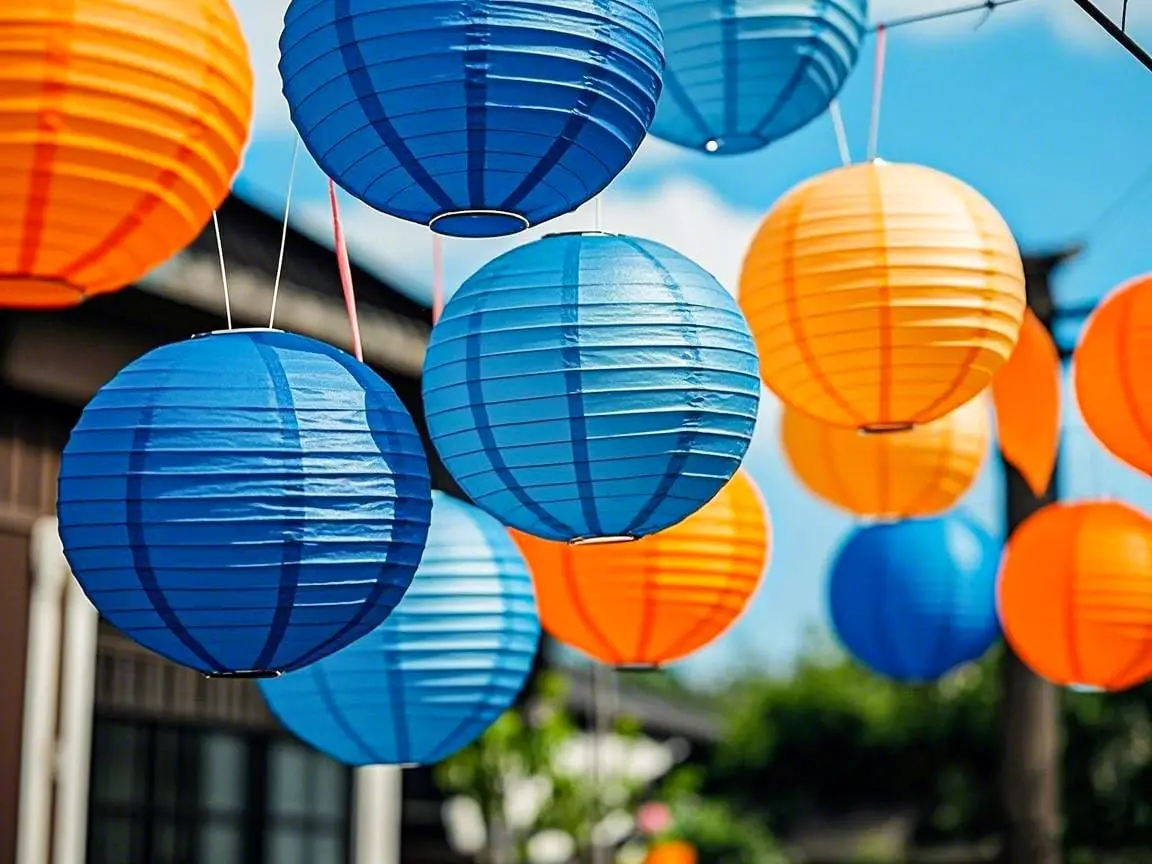 12Pcs Blue Orange Paper Lanterns Party Decorations Hanging for Birthday Wedding Baby Shower
12Pcs Blue Orange Paper Lanterns Party Decorations Hanging for Birthday Wedding Baby Shower