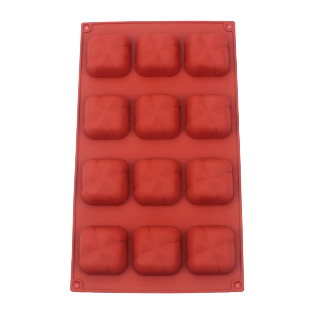 12 Hole Square Four Leaf Clover Shape Silicone Chocolate Mold Jelly Pudding Mold Cake Biscuit Ice Tray Mould Kitchen Baking Tool
12 Hole Square Four Leaf Clover Shape Silicone Chocolate Mold Jelly Pudding Mold Cake Biscuit Ice Tray Mould Kitchen Baking Tool