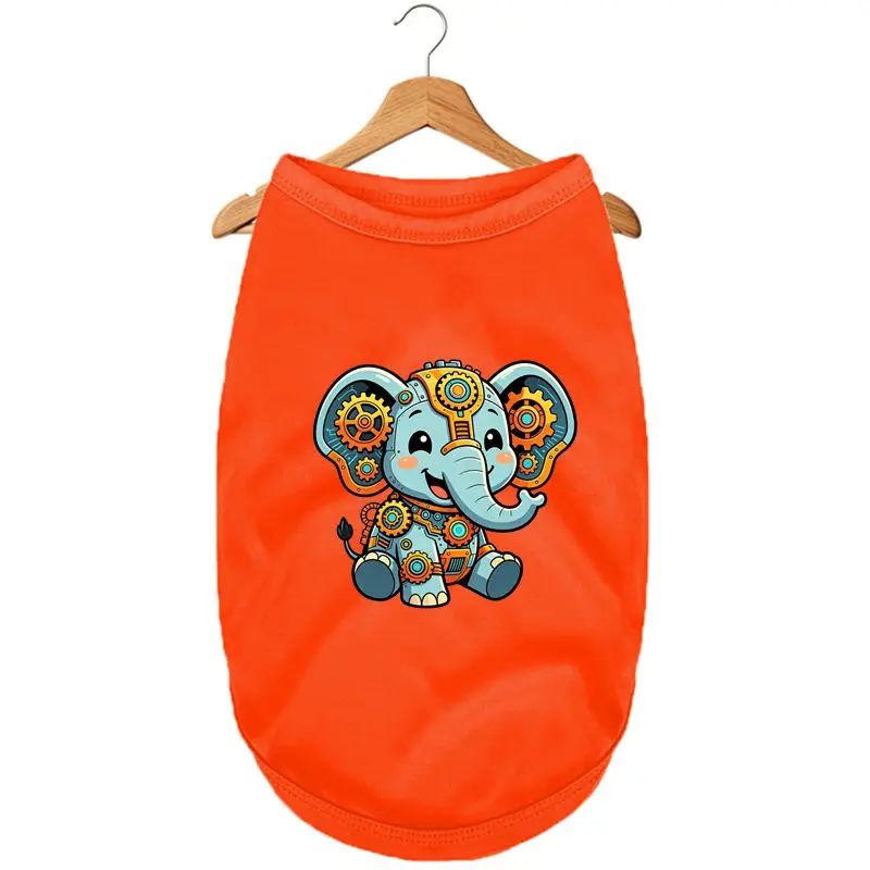Cute Elephant Print Summer Pet Vest Dog Breathable Cool Summer Clothes T-shirt
Cute Elephant Print Summer Pet Vest Dog Breathable Cool Summer Clothes T-shirt